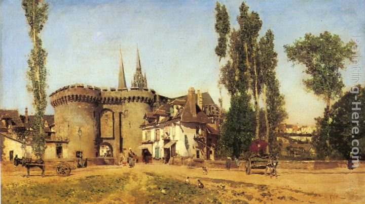Martin Rico y Ortega The Village of Chartres